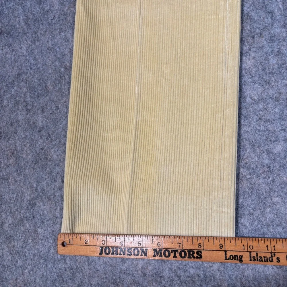 Corbin Corduroy Pants Mens 34x30 Beige Tan Vintage Wide‎ Wale Skater Preppy Golf
